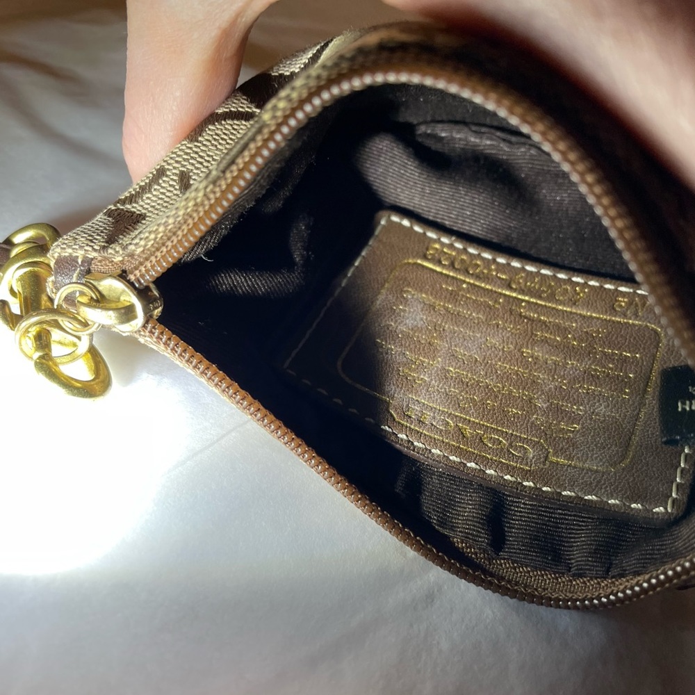 Coach’s Signature C Pattern Jacquard Canvas Wrist… - image 7